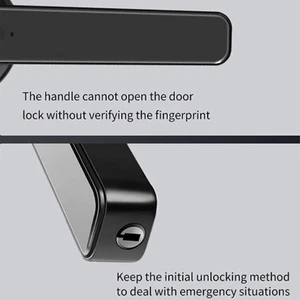 Tür Smart Fingerprint Lock Metall Schlüssel Passwort Multi Funktionale Türs CHP - Bild 1 von 13