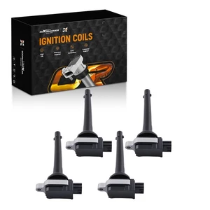 4pc Ignition Coil for Nissan March Sentra Tiida 1.6L 1.8L 2.0L 22448ED800 - Picture 1 of 10