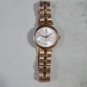 Vivienne Westwood Belgravia Uhr, VV184LPKRS, kurzes Armband, getragen, Ersatz/Reparatur - Bild 1 von 14
