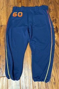 Pantaloni Joel Kuhnel 2023 Houston Astros Game usati indossati Space City MLB Auth #60 - Foto 1 di 7