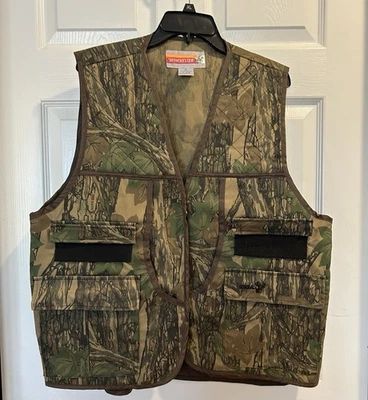 Vintage Winchester Camo Vest Large Hunting,Camouflage Outdoor Shoot - Image 1 of 4