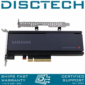 Samsung 1.6TB PCIe 4.0 NVME HHHL SSD Mixed Use Solid State Drive Dell Y7D7D - Afbeelding 1 van 3