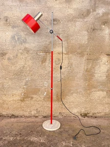 Mid-century adjustable floor lamp in the style of Stilux Italian design - Picture 1 of 5