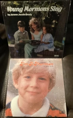 2 Mormon Albums LP’s I’m A Mormon & Young Mormons Sing by Janeen Jacob’s Brady - Image 1 of 4