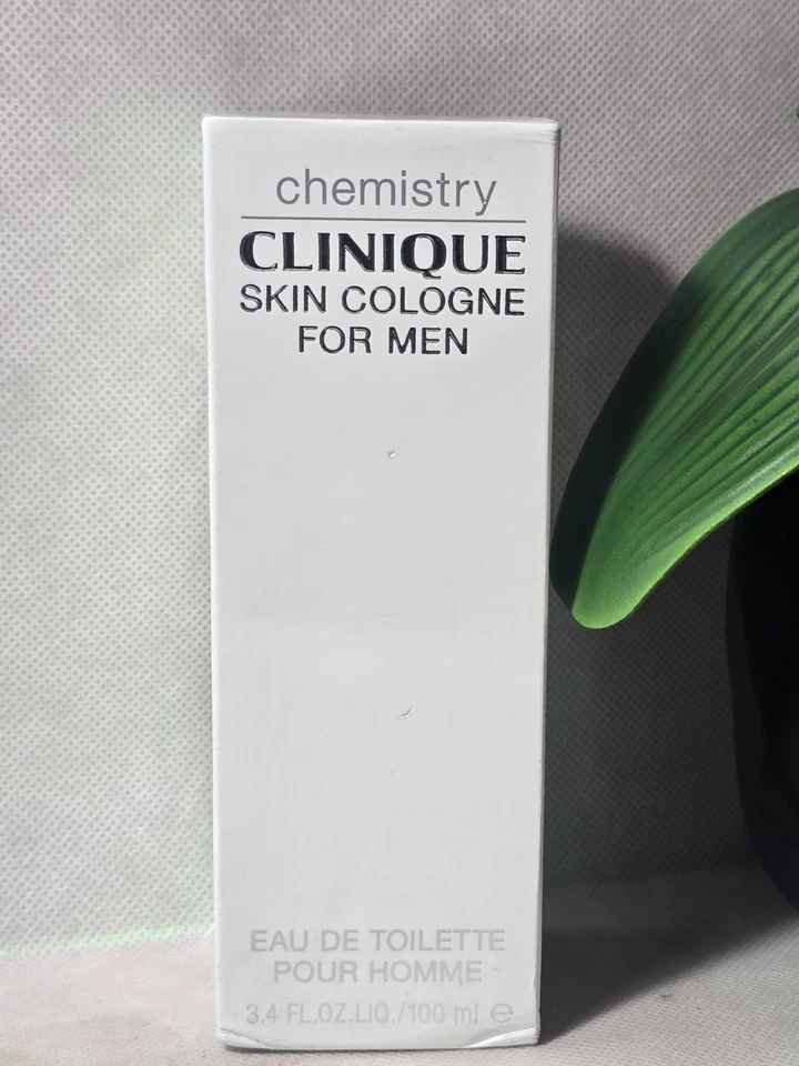 Clinique Chemistry Skin Cologne para hombres eau de toilette 3,4 oz nuevo en caja descontinuado Foto 1 de 1