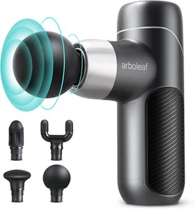 arboleaf Mini Massage Gun Deep Tissue, Muscle Massager for Back Pain Grey-1  - Picture 1 of 7