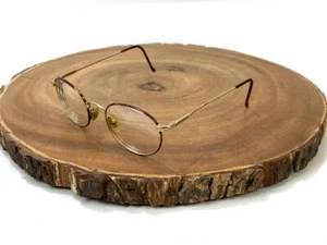 Safilo Elasta Eyeglasses Frames Unisex Gold Brown Tortoise Pre-owned Vintage - Picture 1 of 11
