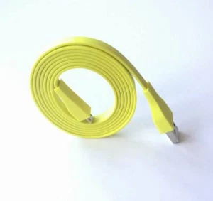 For Logitech UE BOOM Bluetooth Speaker PC/DC charge Micro USB Cable yellow - Picture 1 of 3