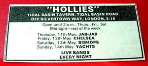 Chelsea/The Bishops/Yachts Vintage ORIG 1978 Press/Magazine ADVERT 3.5"x 1.5" - Picture 1 of 3