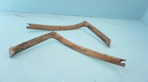 MERCEDES  W111   220SE  250SE 280SE COUPE , WINDSHIELD PILLAR WOOD TRIM PAIR   - Picture 1 of 11