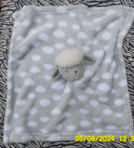 CM/ DOUDOU EARLY DAY PRIMARK MOUTON GRIS NUAGE BLANC 38/38CM ETAT NEUF - Picture 1 of 3