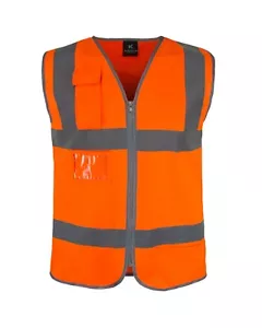 Safety Vest CUSTOM Hi-Vis PERSONALIZED Print in full color - Picture 1 of 14