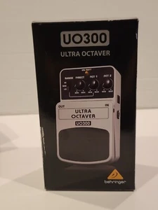 Behringer UO300 3 Mode Ultra Octaver Guitar Effects Pedal - Picture 1 of 5