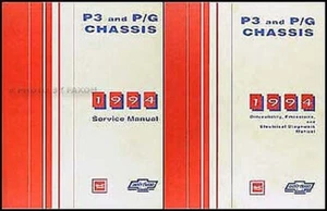 1994 Chevy GMC Tienda Manual Juego Casa Rodante Chasis Forward Control P3 Pg P30 - Imagen 1 de 3