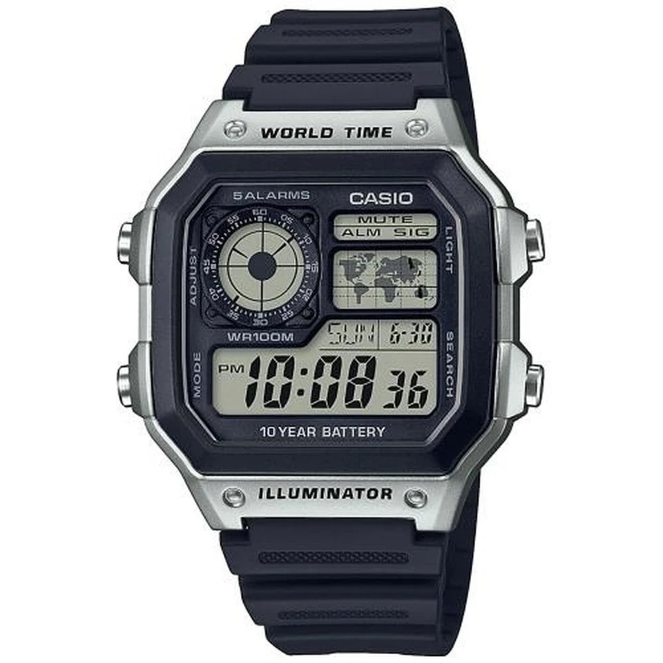 Casio Ae-1200wh-1cvef Collection Herren 42mm 10atm