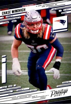 2021 Panini Prestige Chase Winovich New England Patriots #117 - Image 1 of 2