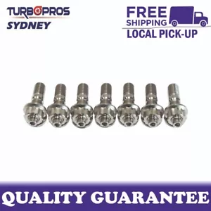 Titanium Turbo Charger Stud Kit For Mitsubishi Pajero NM/NP 4M41 3.2L 2000-2006 - Picture 1 of 4
