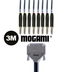 3m D-SUB Analog Tascam Standard DB25 Multicore Mogami | 8-Wege NP3X Neutrik BK - Bild 1 von 10