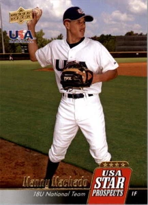 2009 Upper Deck Signature Stars USA Star Prospects #USA10 Manny Machado Rookie - Picture 1 of 2
