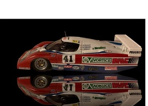1:43 Bizzarro Mondiali Peugeot P85 Turbo Le Mans 24h 1986 "NUOVO" - Foto 1 di 1