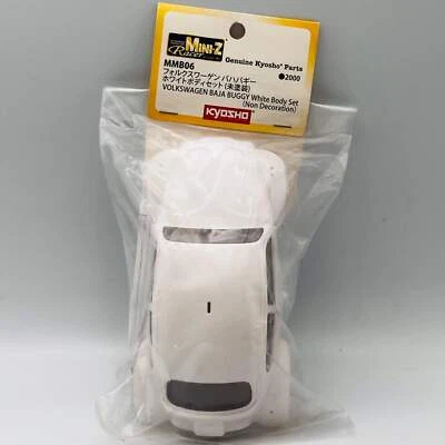 Juego de carrocería blanca Kyosho Mini-z Racer Volkswagen Baja Buggy MMB06 (sin decoración) Foto 1 de 4