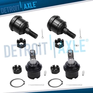 Eje Detroit 4 piezas 4x4 rótula inferior superior delantera apta 2003-13 para Ram 1500-3500 - Imagen 1 de 5