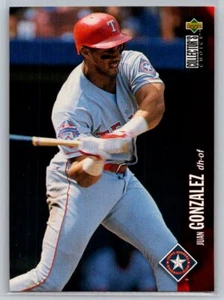 💎1996 Collector's Choice Baseball #740 Juan Gonzalez - Texas Rangers💎 - Picture 1 of 2
