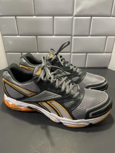 Reebok DMX Ride Men's Size 11.5. Shoes Sneakers White Silver Black Orange - Picture 1 of 9