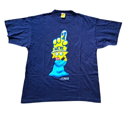 Camiseta Los Simpson Maggie Vintage Años 90 Año 1998 Century Fox Talla XL Foto 1 de 4
