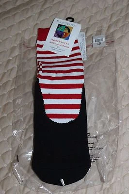 NUEVO Calcetines hasta la rodilla para mujer PATRÓN ESTAMPADO TRÁFICO PEATONAL ROJO NEGRO BLANCO Foto 1 de 2