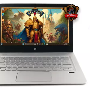 Cheap HP Envy Gaming Laptop Intel i7 13.3" IPS QHD 256GB SSD 8GB RAM Win11 PC - Picture 1 of 12