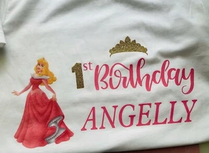 princess aurora birthday shirts or design your own shirt - Picture 1 of 1