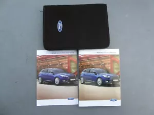 FORD FOCUS 14-2017 MK3 HANDBOOK OWNERS MANUAL AUDIO NAVI QUICK REF GUIDE WALLET - Picture 1 of 2