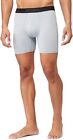 32 Degrees Cool, Mesh Boxer Brief, Performance Wicking Fly Icy Gray Xl