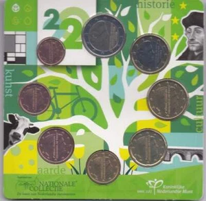 Nederland 2022 Blister euroset 1 cent - 2 euro - Nationale collectie - Picture 1 of 1