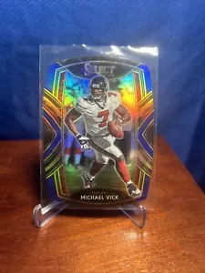 2020 Selects Michael Vick Blue Die Cut #217 Atlanta Falcons - Bild 1 von 2