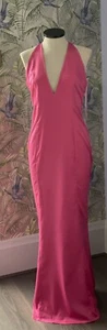 Missguided Satin Evening Dress BNWT Cost £45 Formal Pageant - Picture 1 of 6