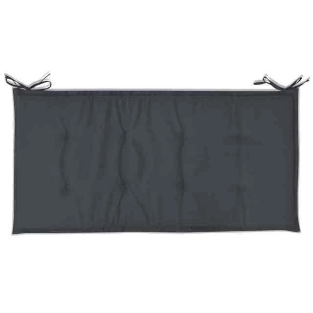 vidaXL 43189 Garden Bench Cushion - Black, 100x50x4
