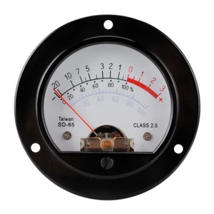 AC-1.228V Hintergrundbeleuchtung VU Level Meter Voltage Meter Zeiger Typ Kopf - Picture 1 of 6