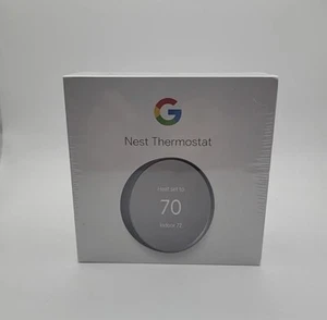 New Google Nest Smart Thermostat, Charcoal - GA02081-US - Picture 1 of 4