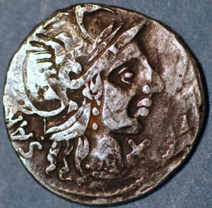 Roma Denar Silver coin ND M’ATII ROMA - Picture 1 of 2