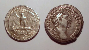 Trajan Tetradrachme griechische Silbermünze, ERSTAUNLICH! - Bild 1 von 7