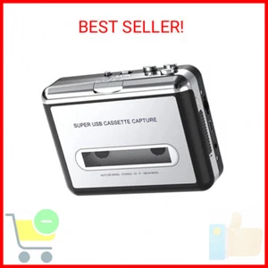 DigitNowCassette Tape To CD Converter Via USB,Portable Cassette Player Capture A - Picture 1 of 2