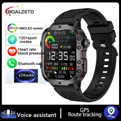 Military Smart Watch – Best Budget Smartwatch with Adv Health & Fitness Tracking - Image 1 of 4