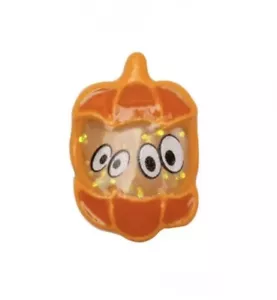 Origami Gufo NUOVO HALLOWEEN "EYE SEE YOU" ZUCCA NEVE GLOBO CHARM EDIZIONE LIMITATA - Foto 1 di 1
