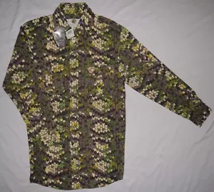 Mens BNWT Vintage DIAMONDBACK Camouflage Hunting Button-Up Shirt size M - Picture 1 of 6