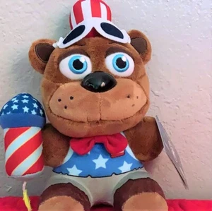 PATRIOTIC FREDDY FNAF Five Nights at Freddy's Plushies Exclusive Plush 8 inch - Picture 1 of 5