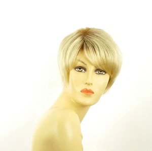 short wig for women very clear golden blond ref: elsa ys PERUK - Picture 1 of 8