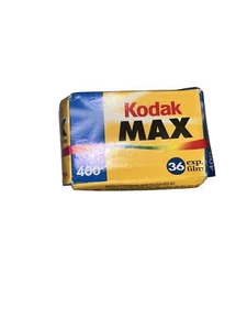 Kodak Max 35mm Farbfilm - 36 Exp. ISO 400/27° abgelaufen 09/2002 Neu - Bild 1 von 2