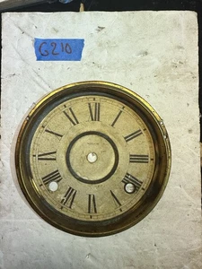 (G210) - ANTIKES 6 E.N WELCH ZIFFERBLATT UND LÜNETTE - Bild 1 von 5